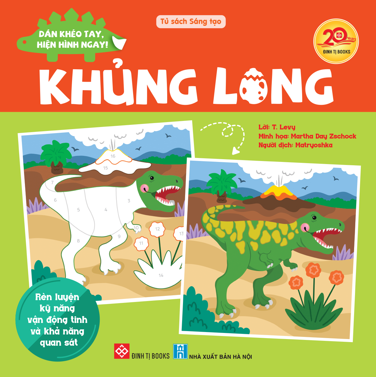 Dán Khéo Tay, Hiện Hình Ngay! - Khủng Long