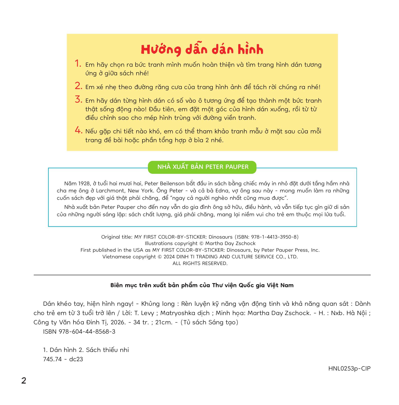 Dán Khéo Tay, Hiện Hình Ngay! - Khủng Long