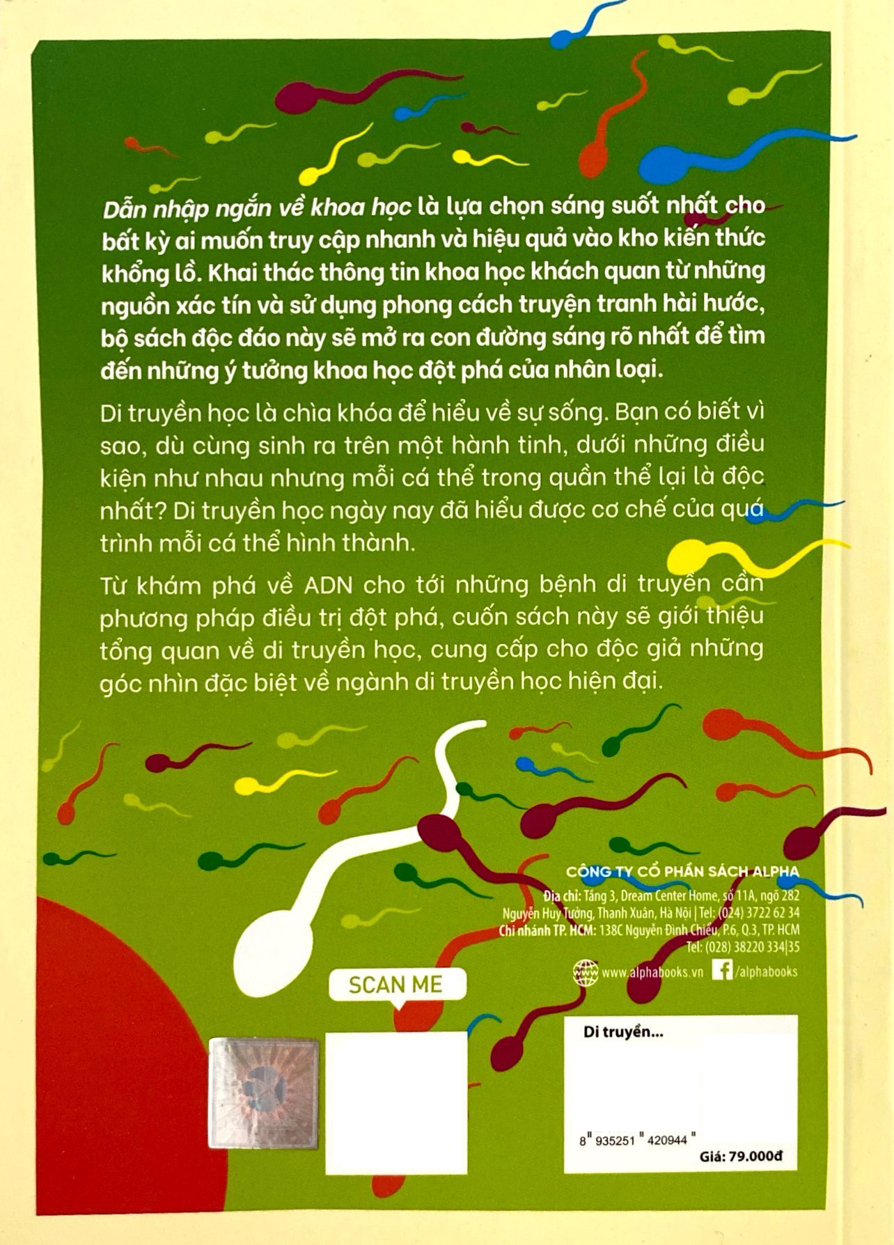 dẫn nhập ngắn về khoa học - di truyền học - minh họa sinh động bằng tranh