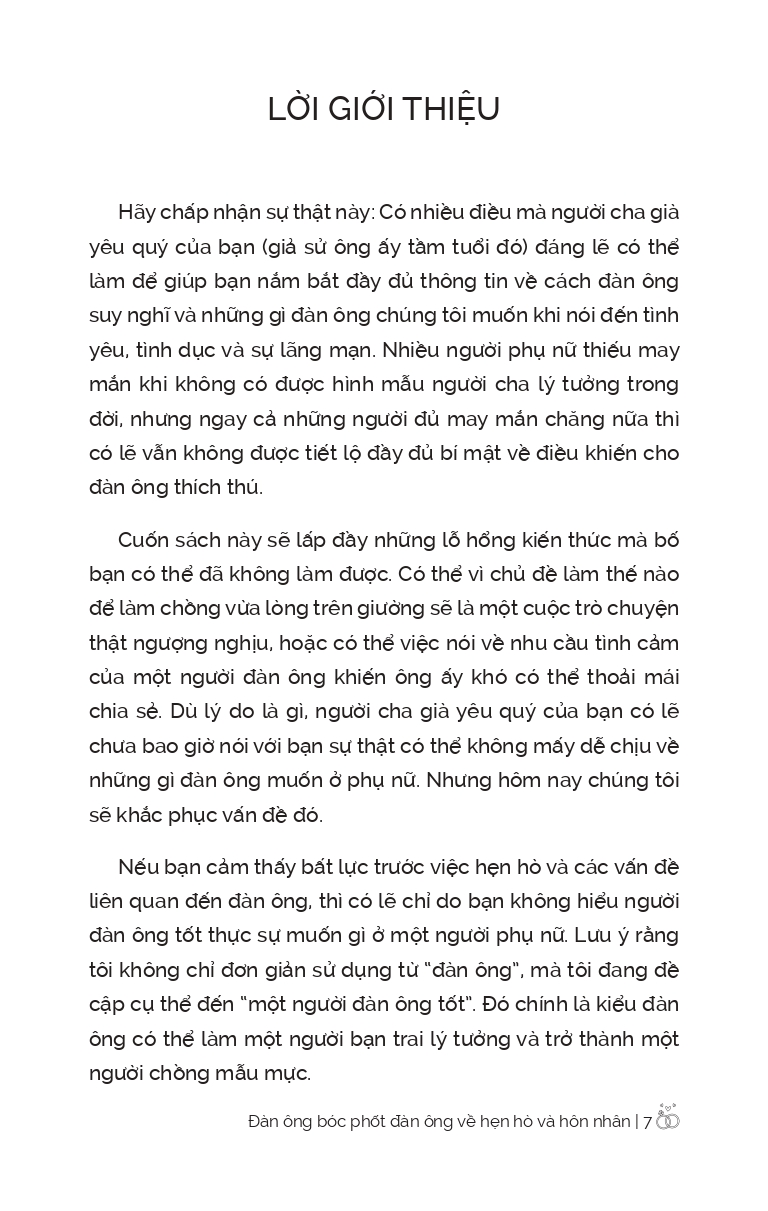 đàn ông bóc phốt đàn ông - về hẹn hò và hôn nhân