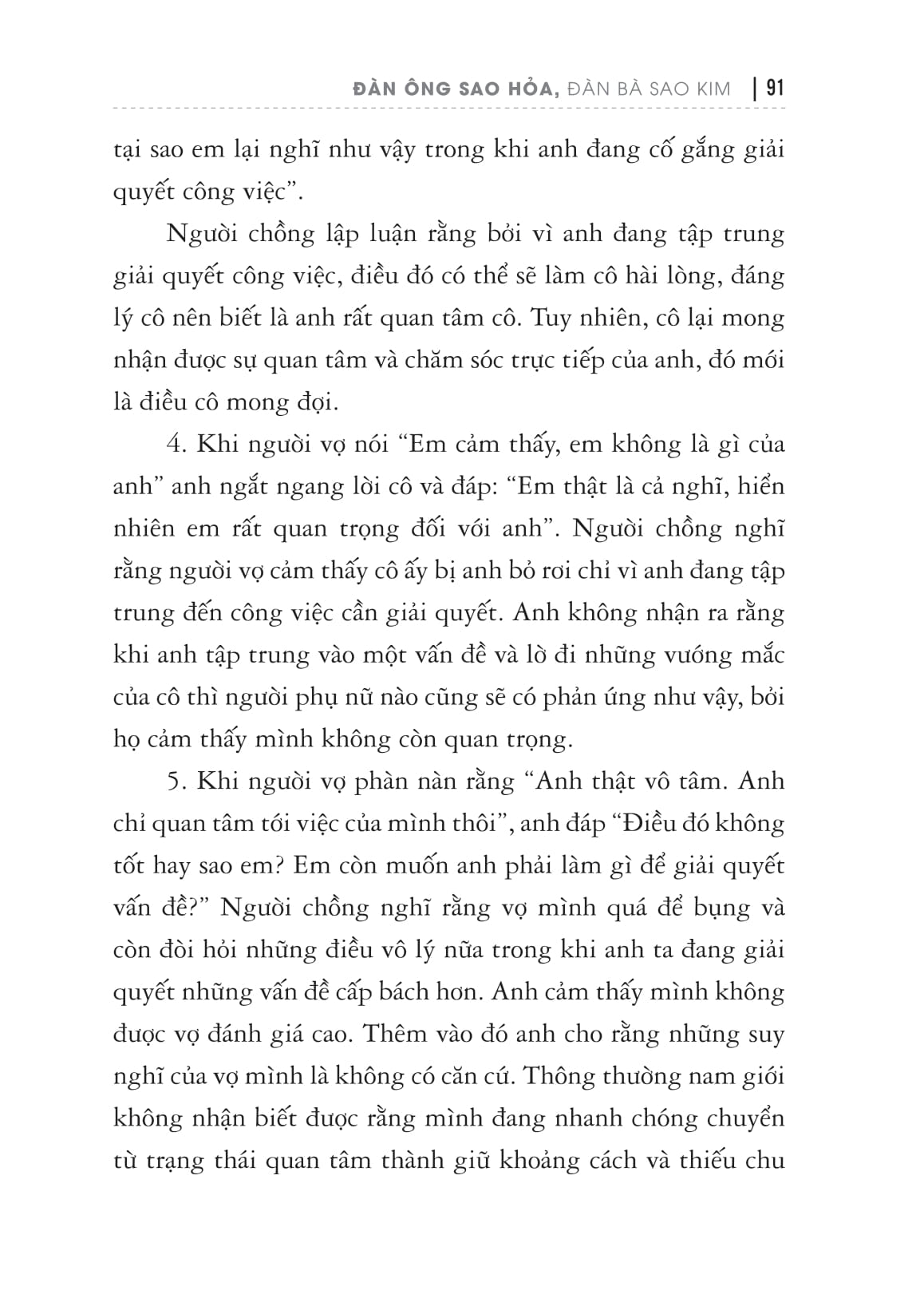 đàn ông sao hỏa đàn bà sao kim