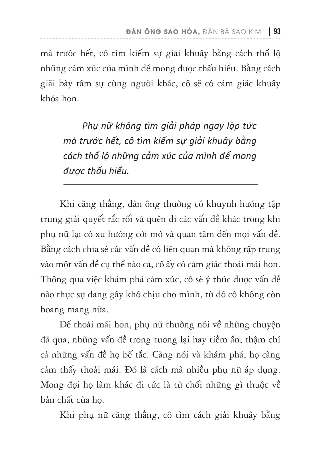 đàn ông sao hỏa đàn bà sao kim