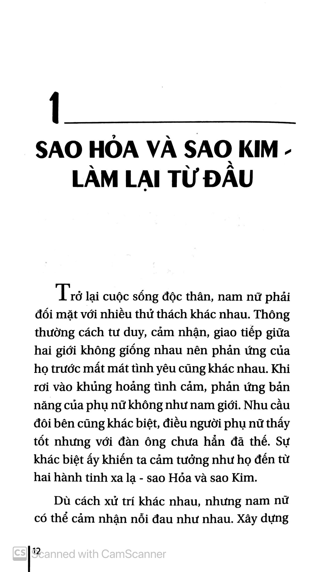đàn ông sao hỏa, đàn bà sao kim - tìm lại tình yêu