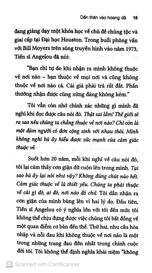 dấn thân vào hoang dã