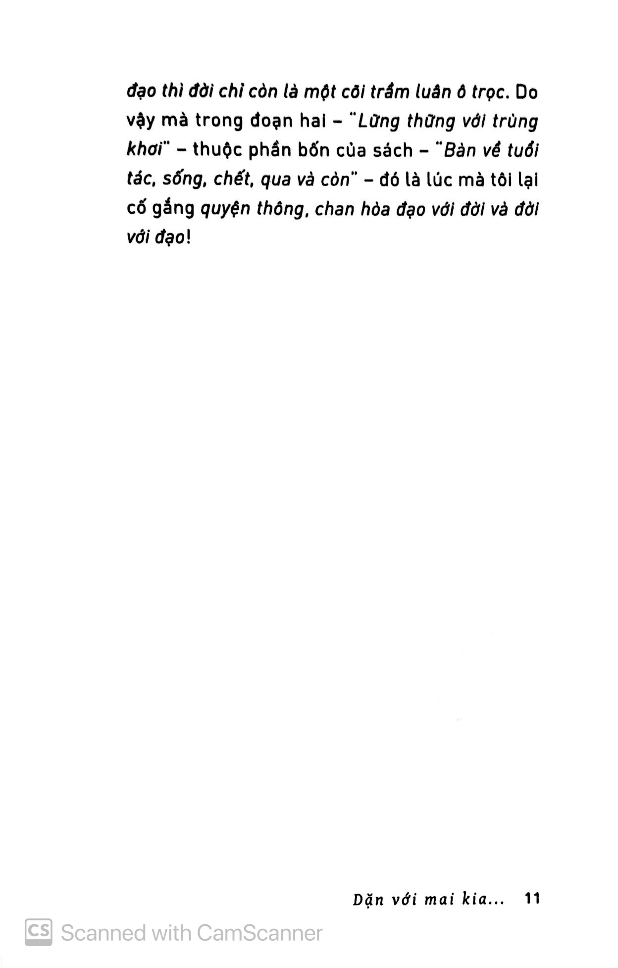 dặn với mai kia…