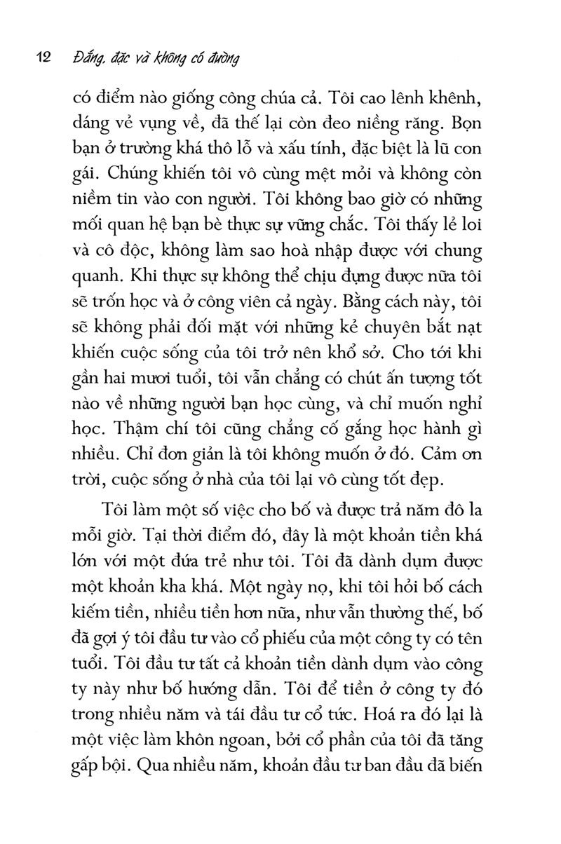 đắng, đặc và không có đường