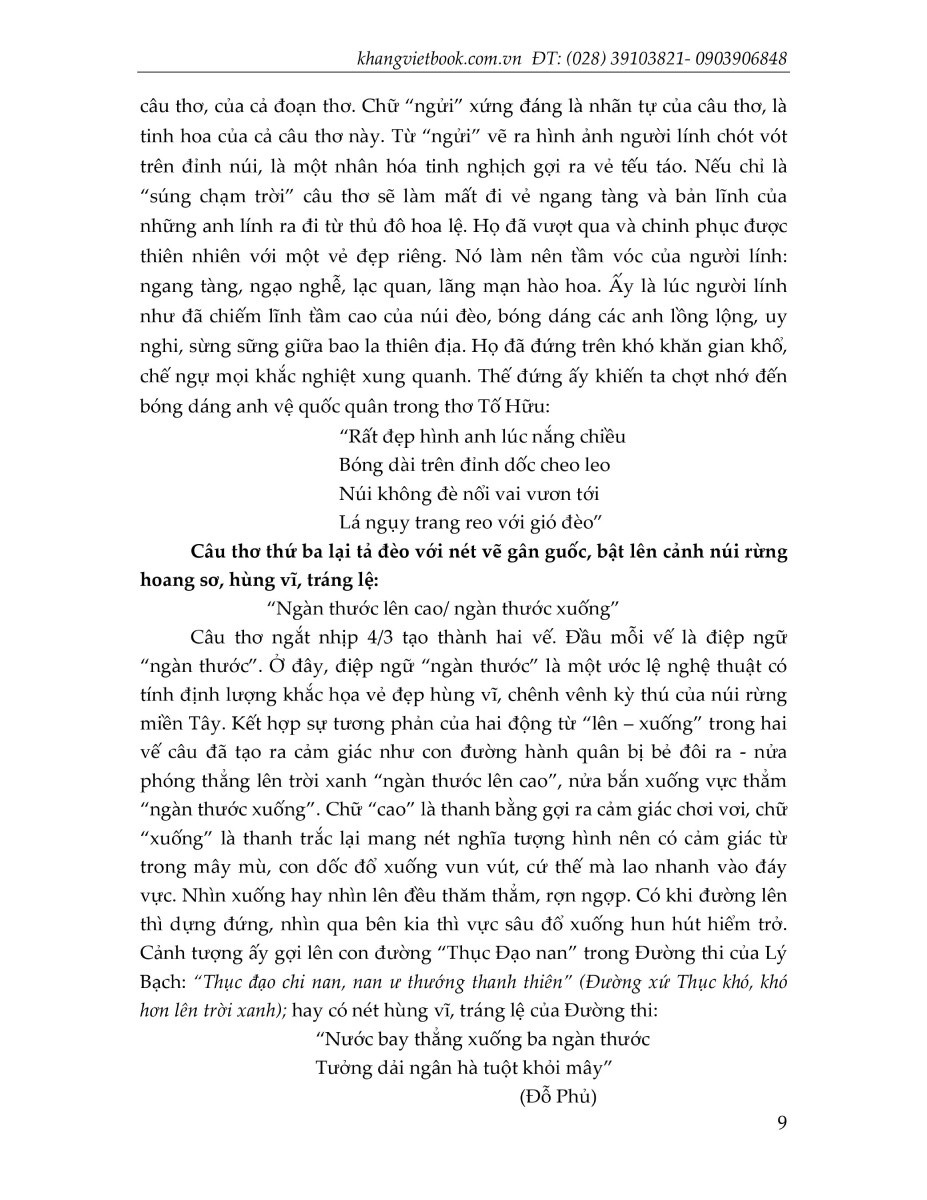 dạng đề cảm nhận đoạn trích thơ ngữ văn 12