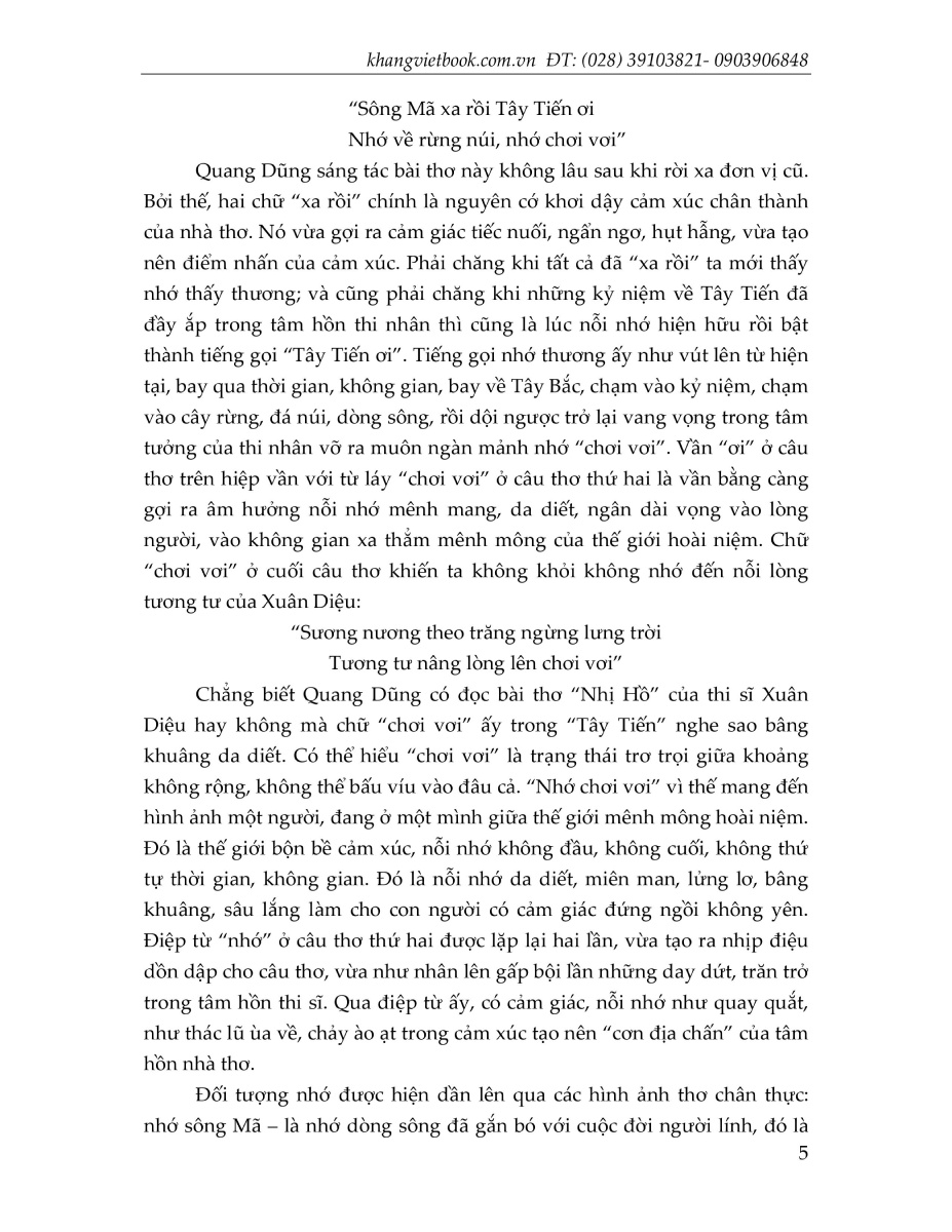 dạng đề cảm nhận đoạn trích thơ ngữ văn 12