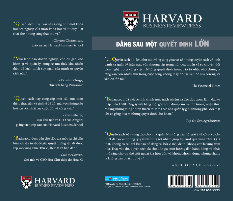 đằng sau một quyết định lớn