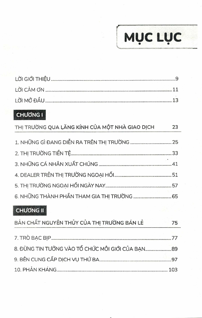 đánh bại thị trường forex - tư duy khác biệt và kỹ thuật giao dịch của chuyên gia quản lý quỹ triệu đô