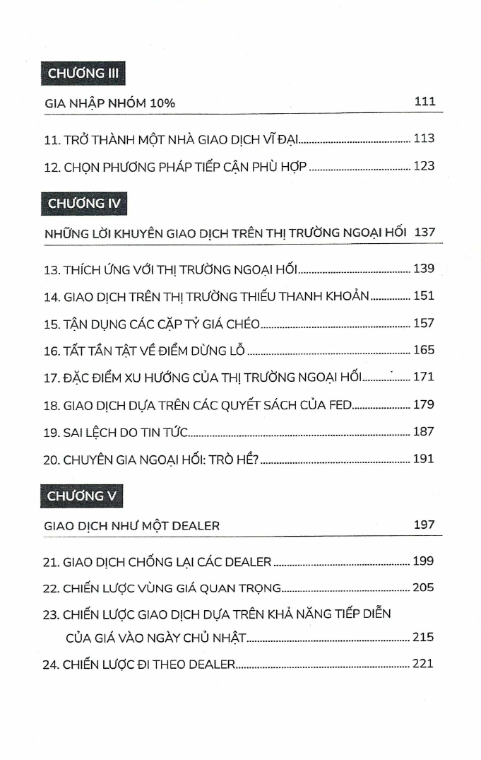 đánh bại thị trường forex - tư duy khác biệt và kỹ thuật giao dịch của chuyên gia quản lý quỹ triệu đô