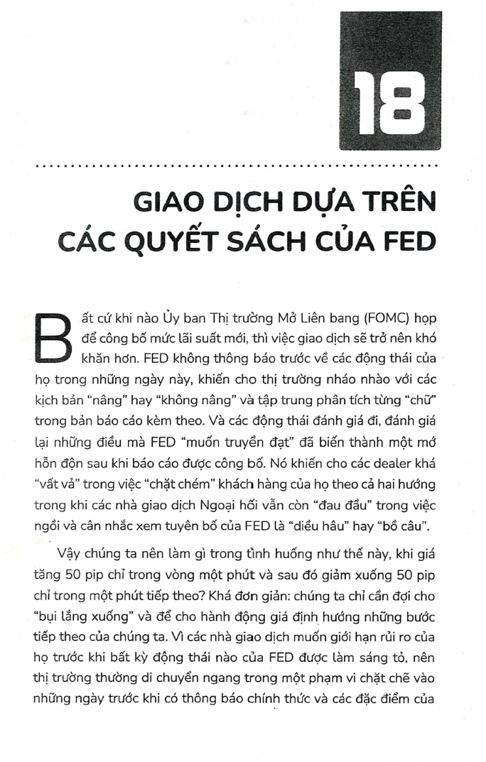 đánh bại thị trường forex - tư duy khác biệt và kỹ thuật giao dịch của chuyên gia quản lý quỹ triệu đô