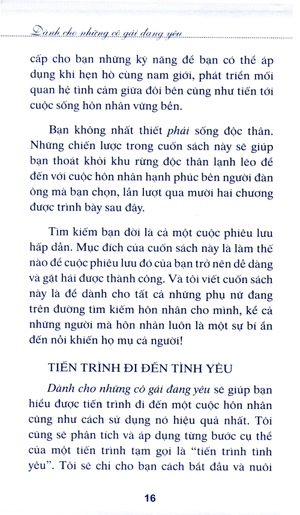 dành cho những cô gái đang yêu (tái bản)