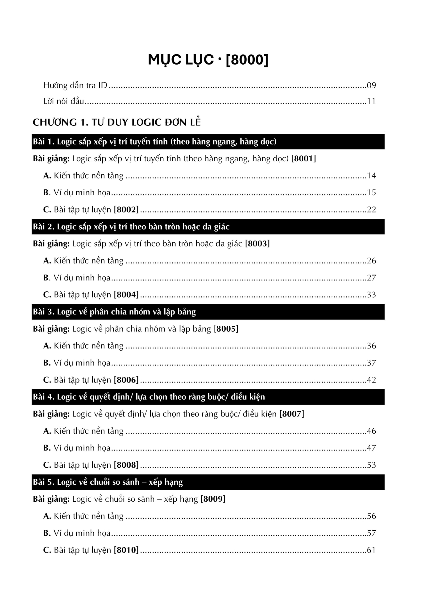 đánh giá năng lực đại học quốc gia tp. hồ chí minh - tổng ôn phần tư duy logic