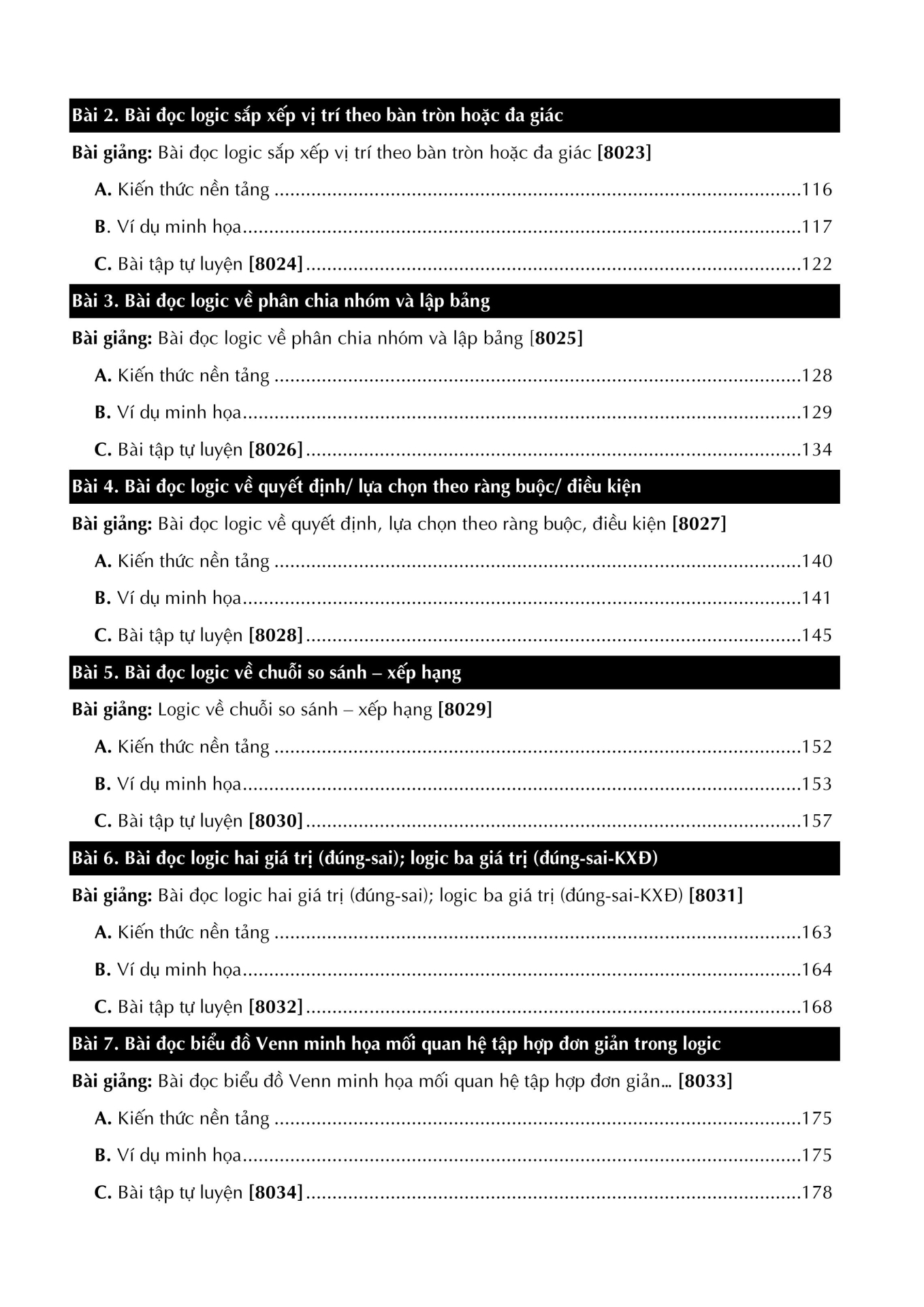 đánh giá năng lực đại học quốc gia tp. hồ chí minh - tổng ôn phần tư duy logic