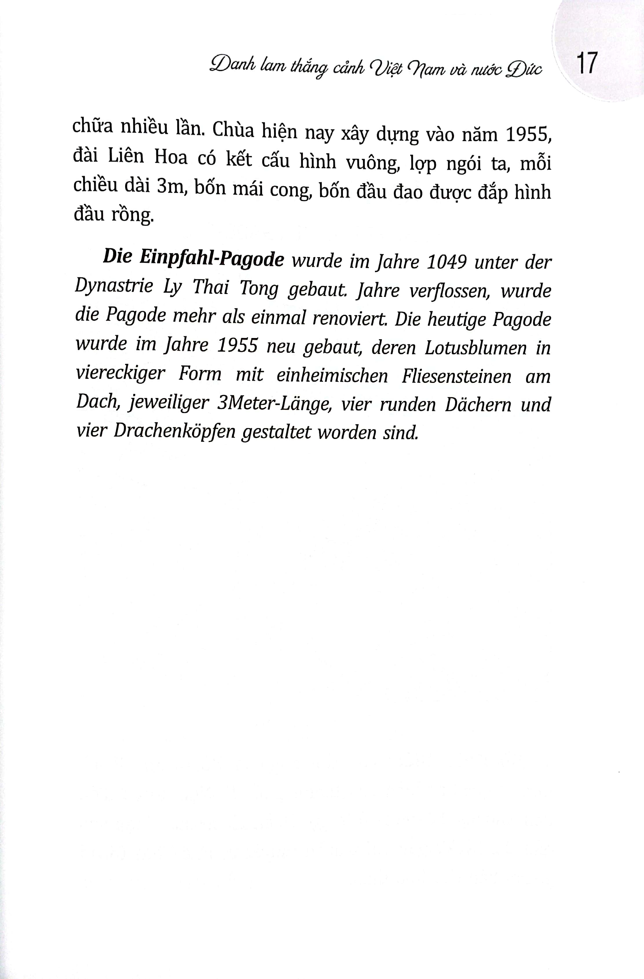 danh lam thắng cảnh việt nam và nước đức