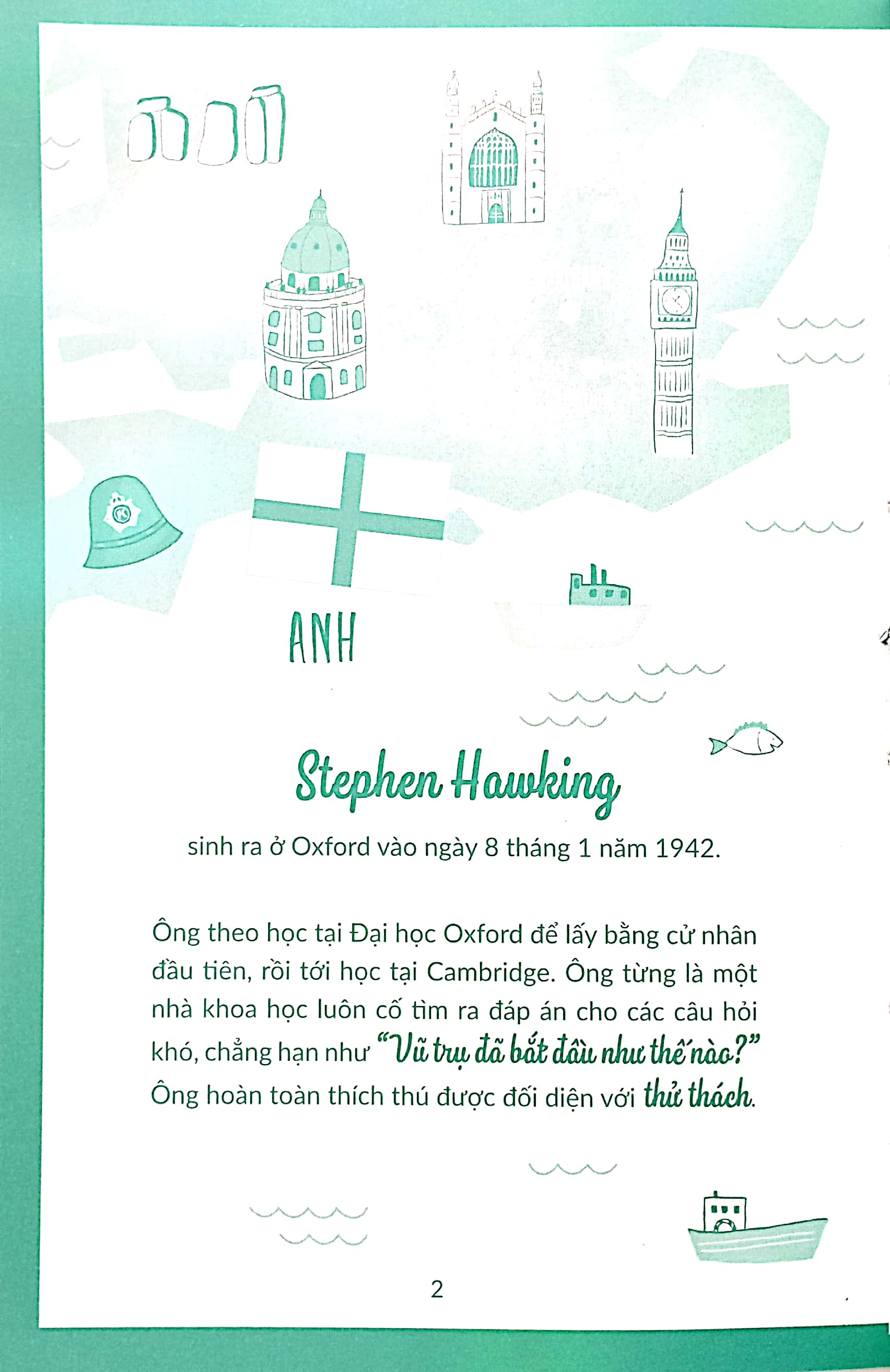 danh nhân đương đại - cuộc đời phi thường của stephen hawking