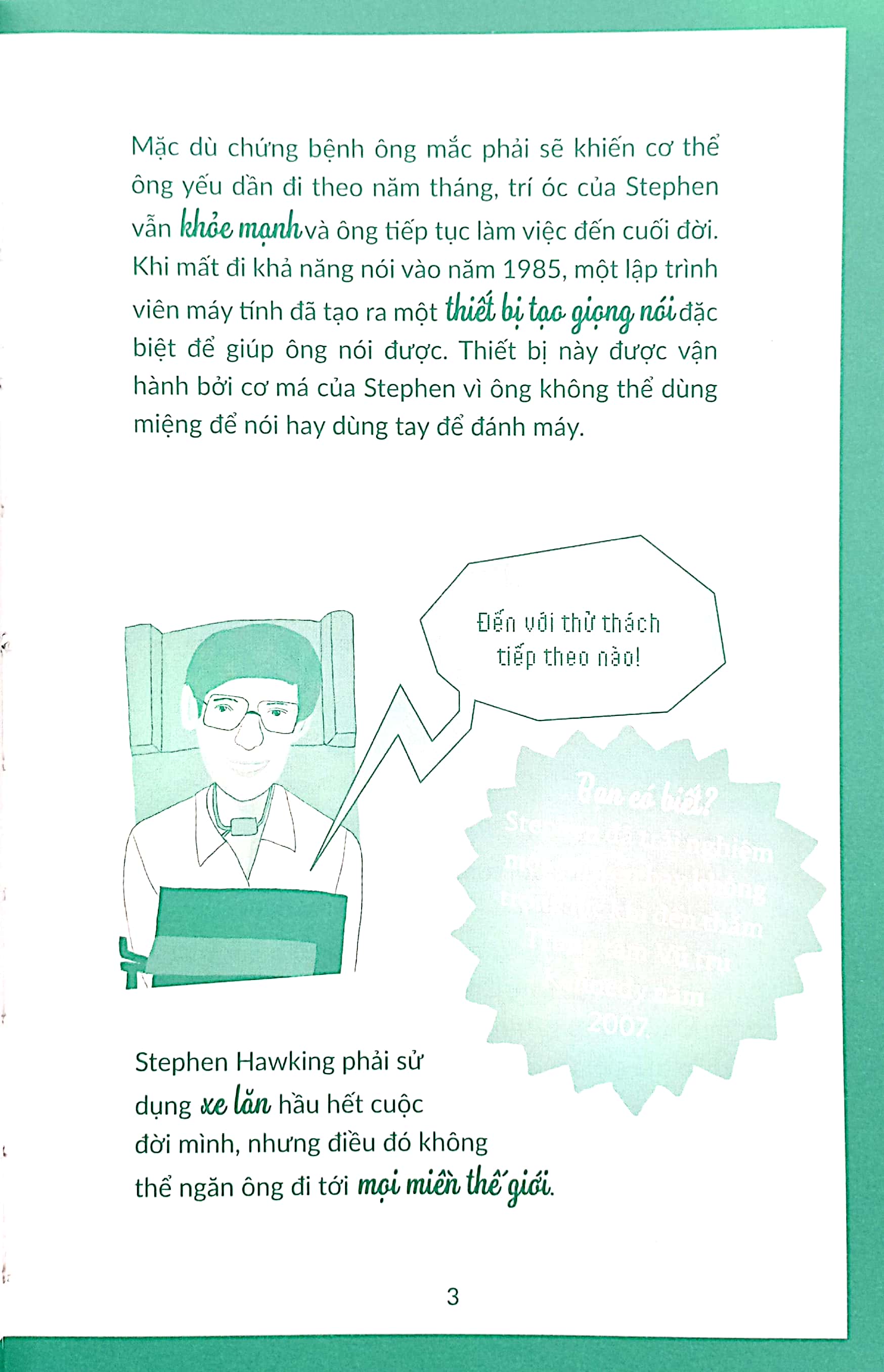 danh nhân đương đại - cuộc đời phi thường của stephen hawking