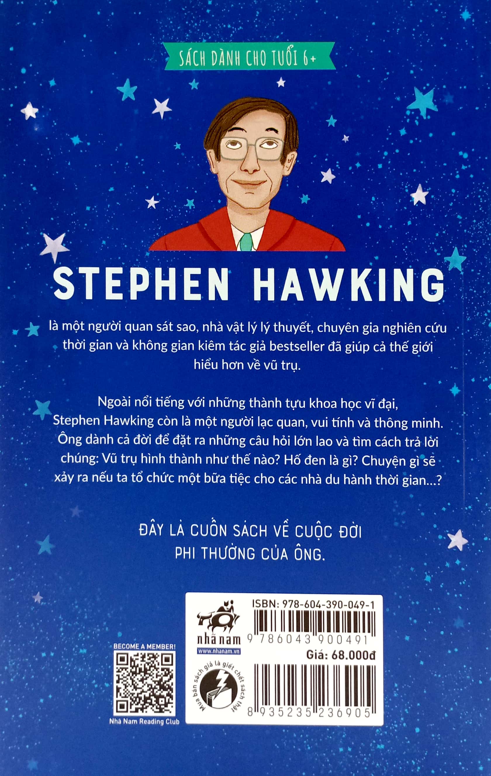 danh nhân đương đại - cuộc đời phi thường của stephen hawking