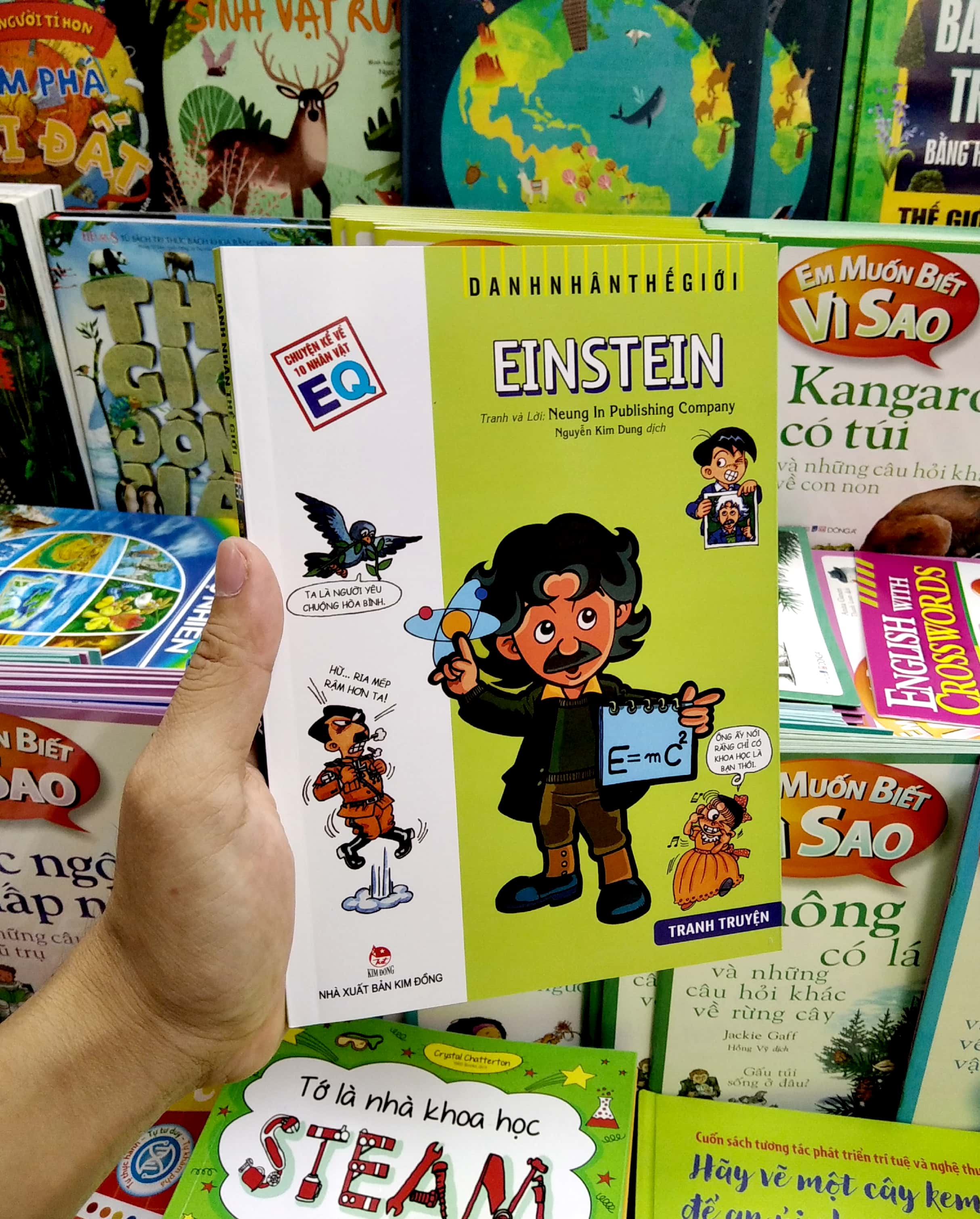 danh nhân thế giới - einstein (tái bản 2022)