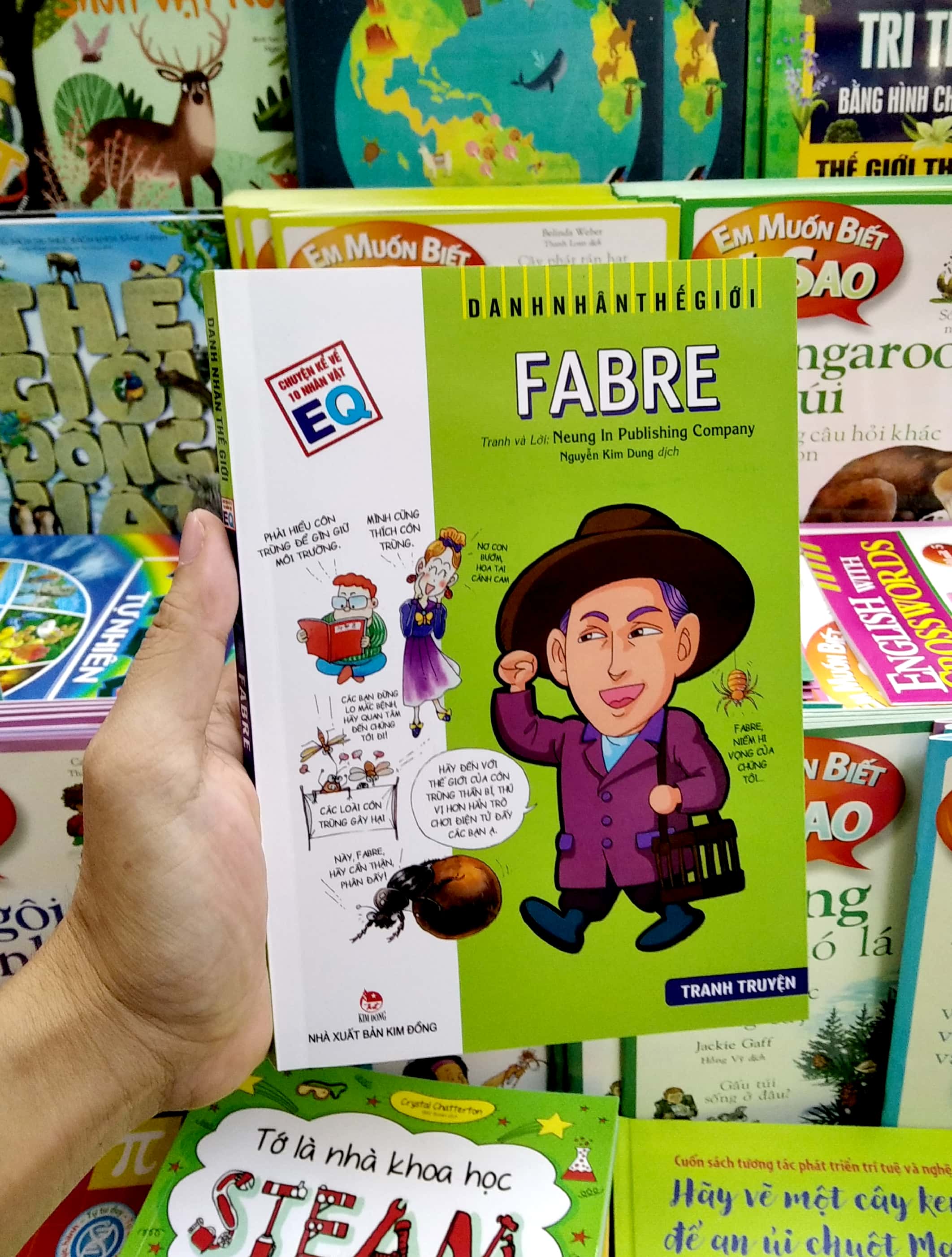 danh nhân thế giới - fabre (tái bản 2022)