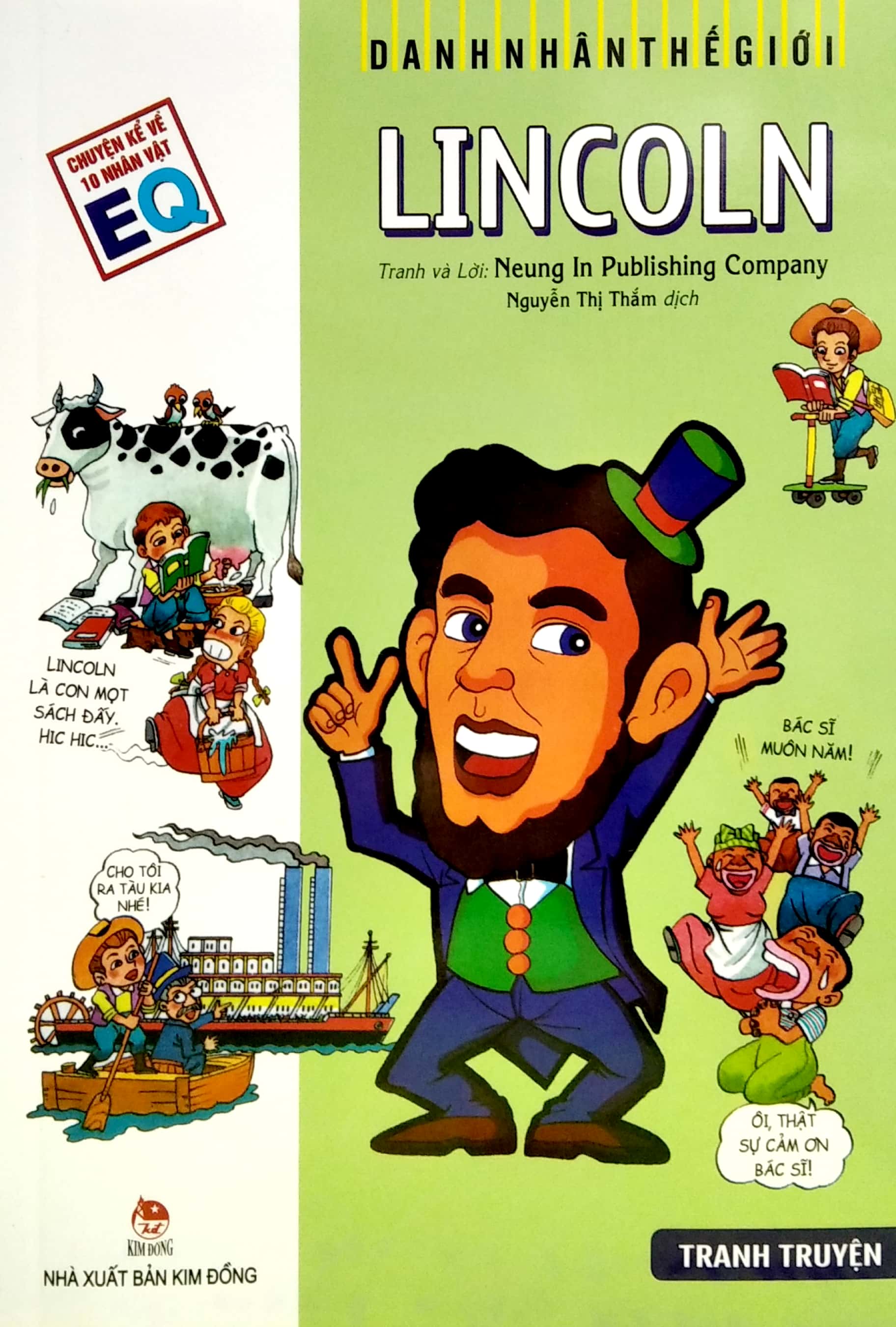 danh nhân thế giới - lincoln (tái bản 2022)