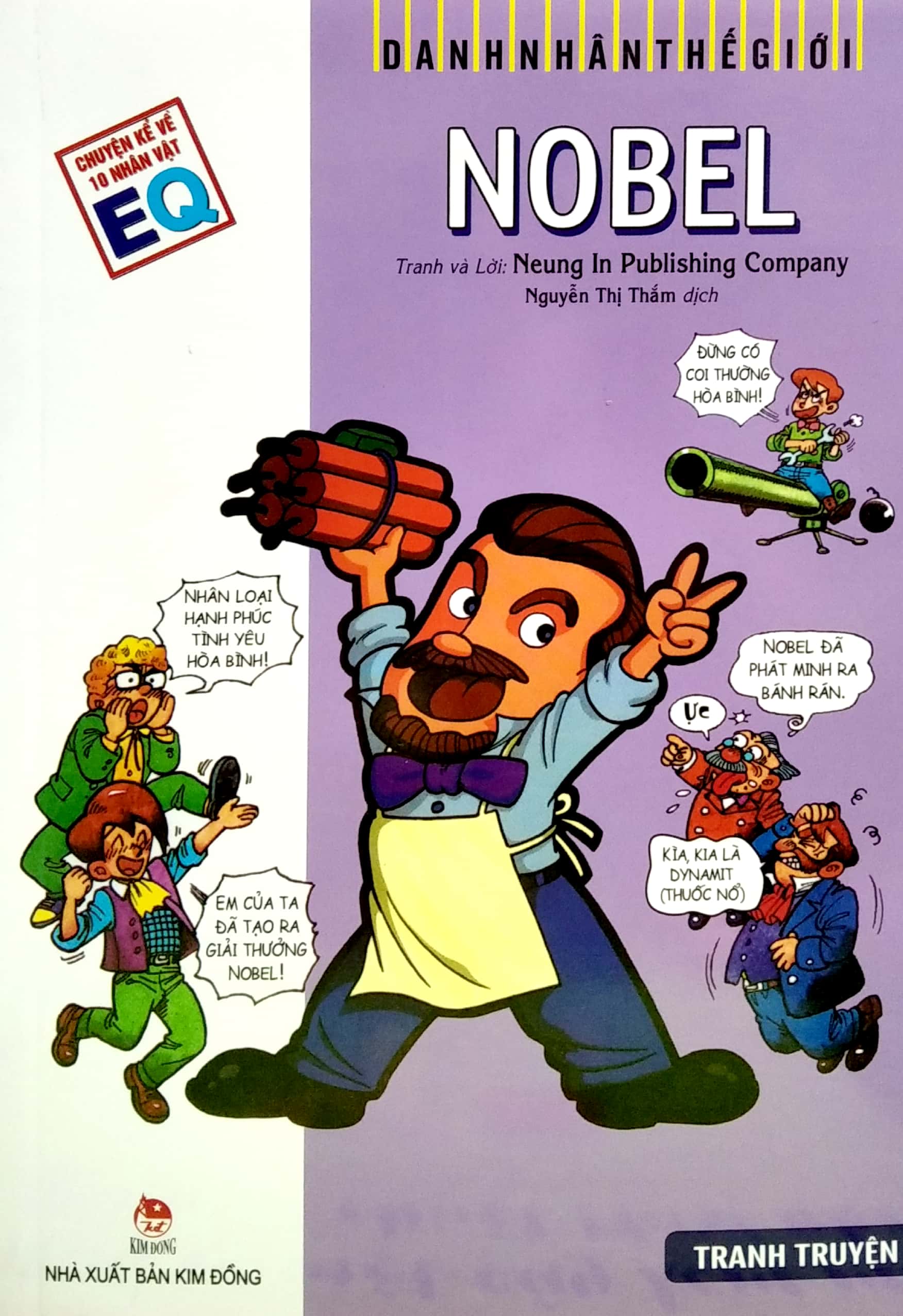 danh nhân thế giới - nobel (tái bản 2022)