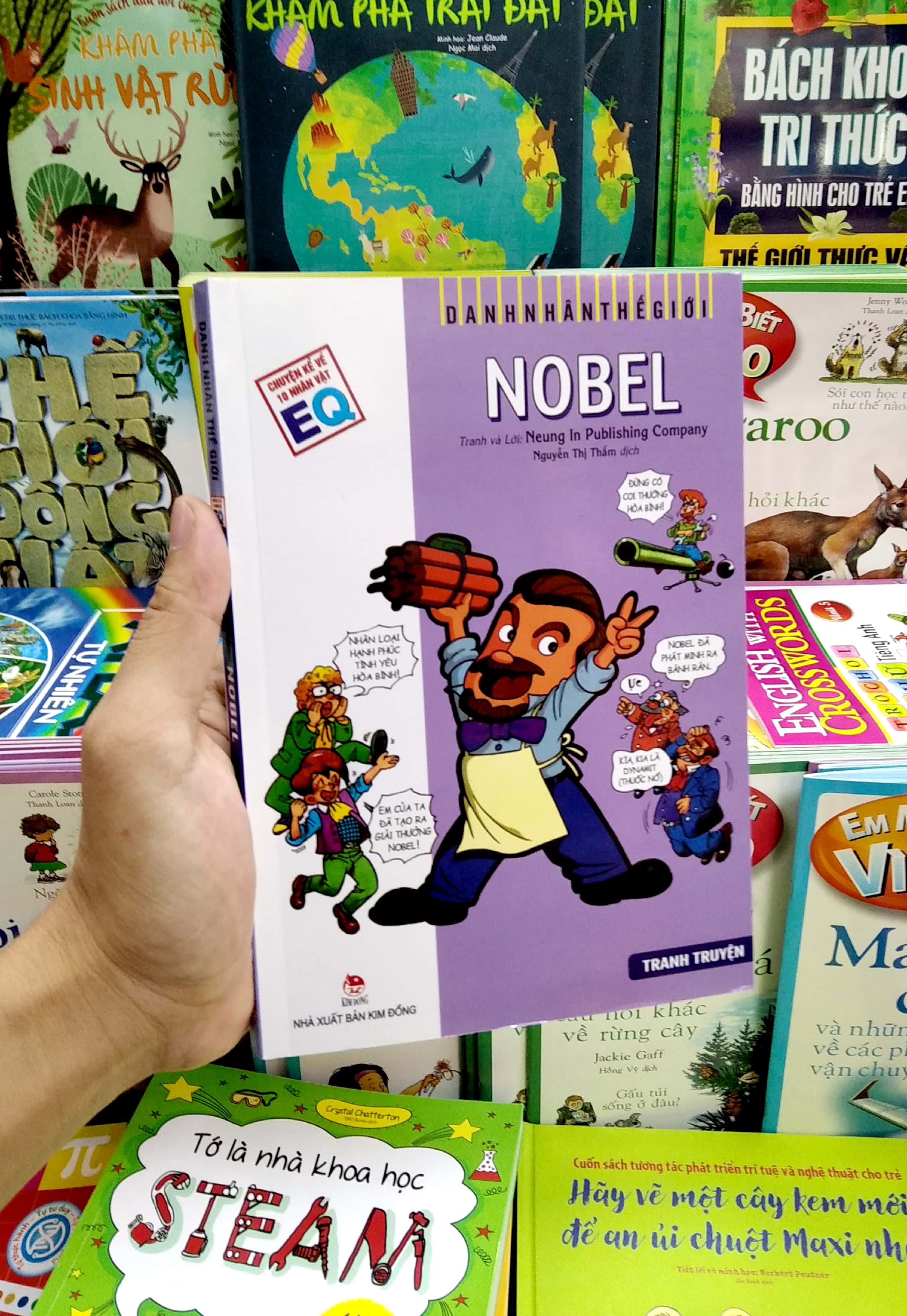 danh nhân thế giới - nobel (tái bản 2022)