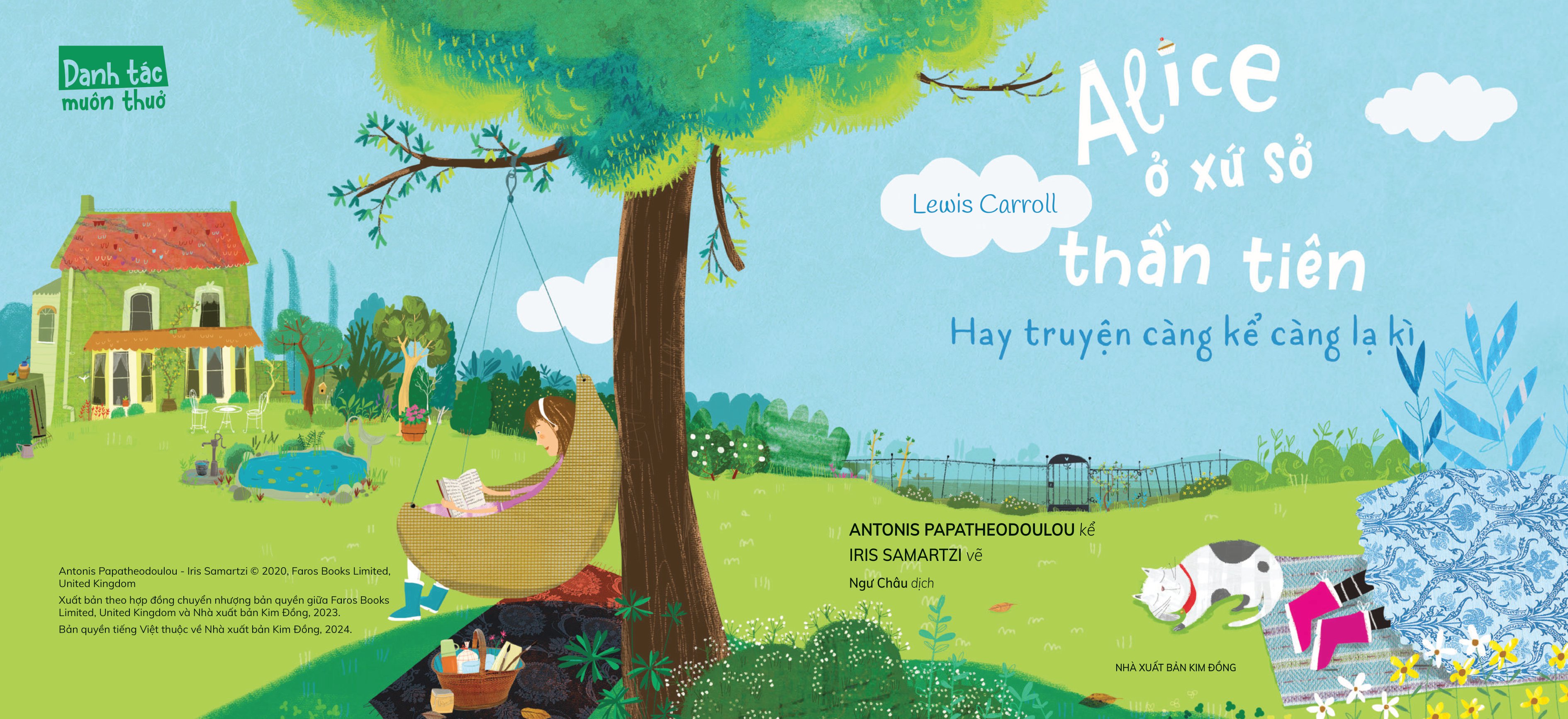danh tác muôn thuở - alice ở xứ sở thần tiên hay truyện càng kể càng lạ kì