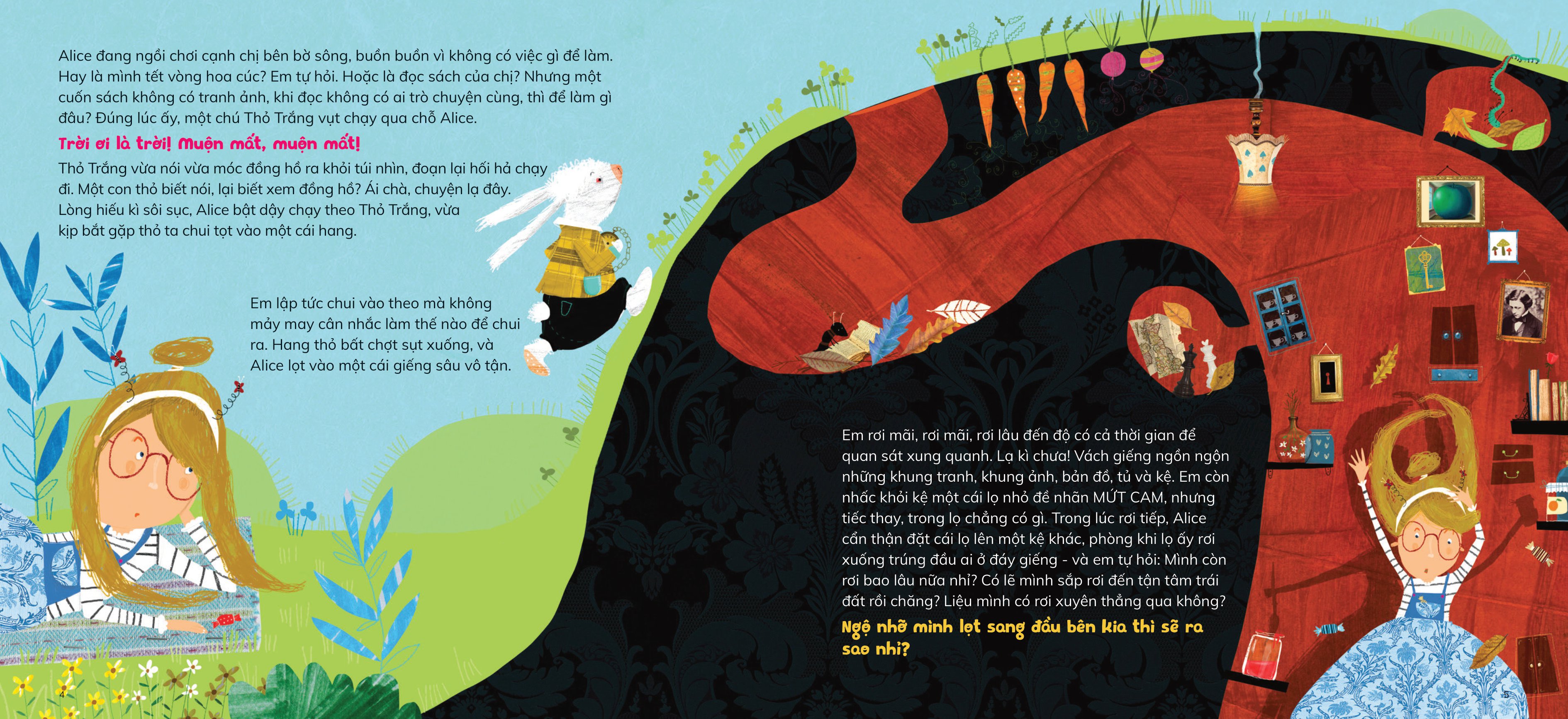 danh tác muôn thuở - alice ở xứ sở thần tiên hay truyện càng kể càng lạ kì