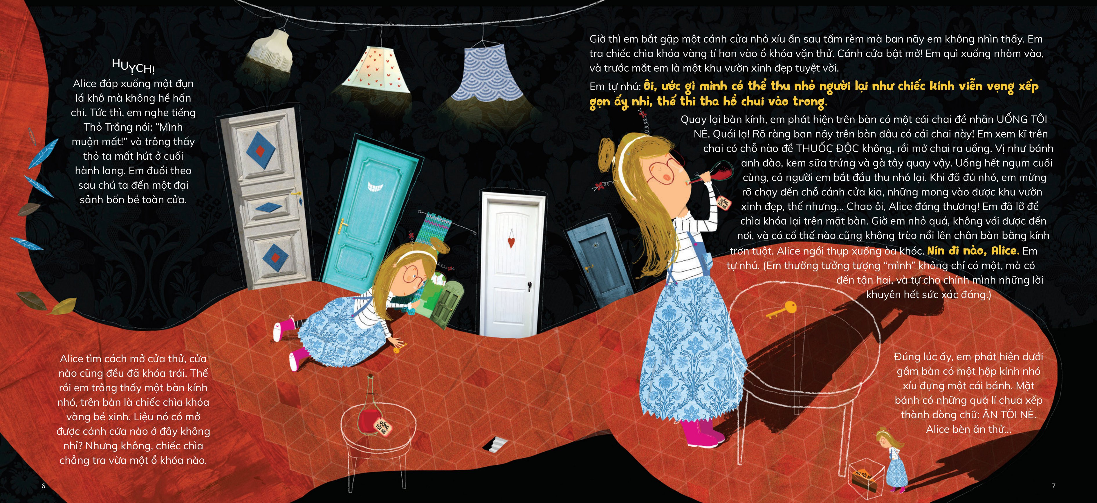 danh tác muôn thuở - alice ở xứ sở thần tiên hay truyện càng kể càng lạ kì