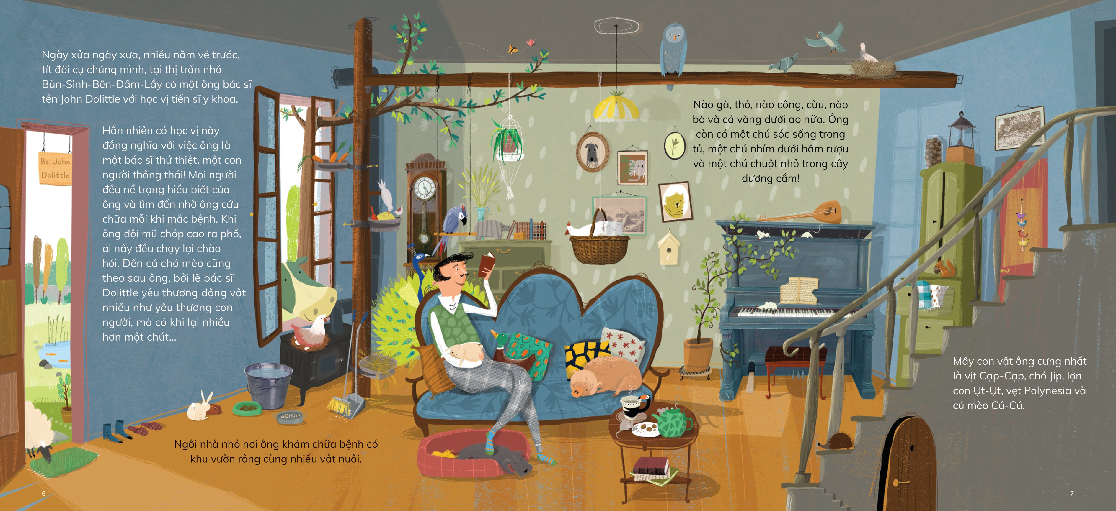 danh tác muôn thuở - bác sĩ dolittle hay người thông thạo tiếng muôn loài