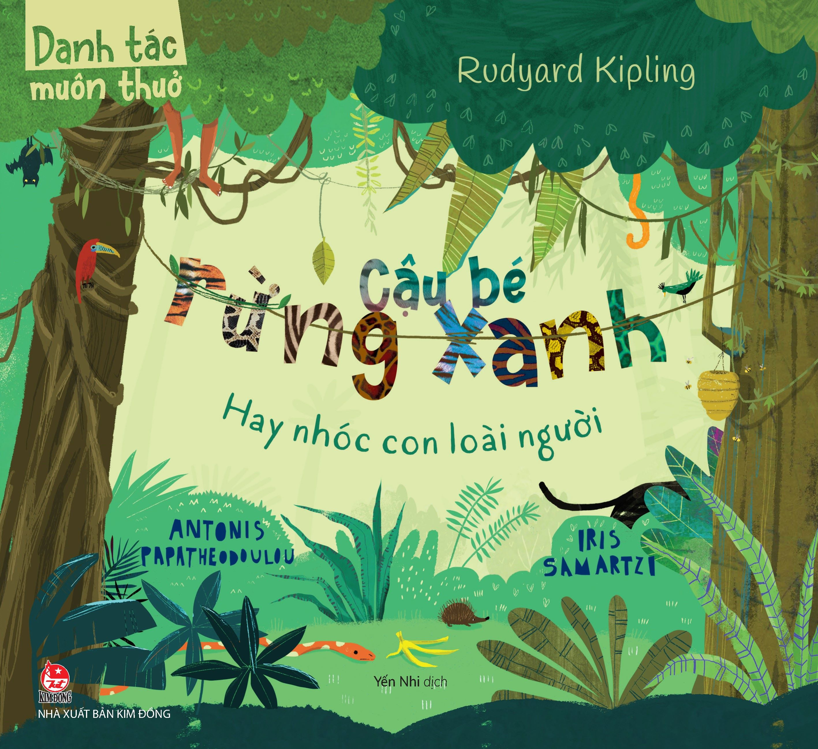 danh tác muôn thuở - cậu bé rừng xanh hay nhóc con loài người