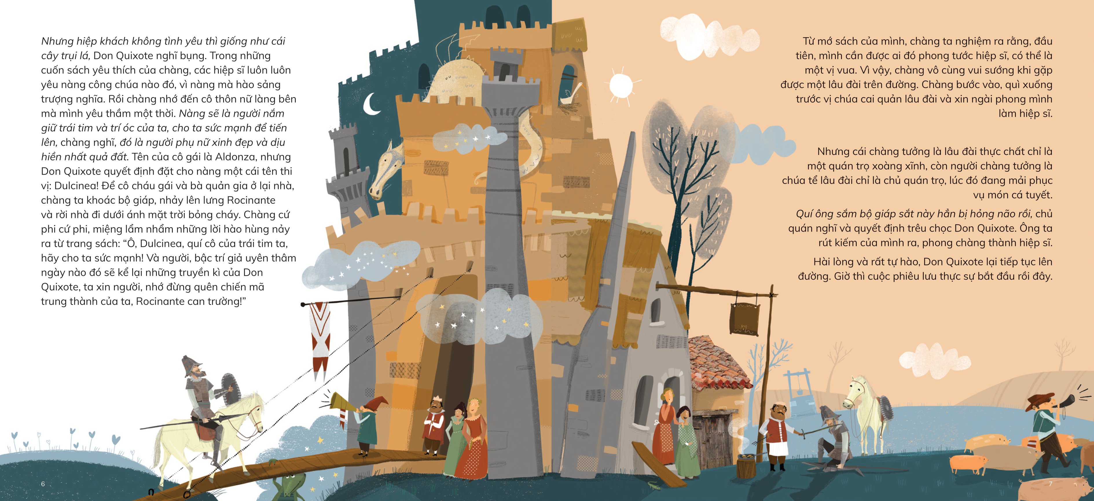 danh tác muôn thuở - don quixote hay chàng hiệp sĩ phi ra khỏi trang sách