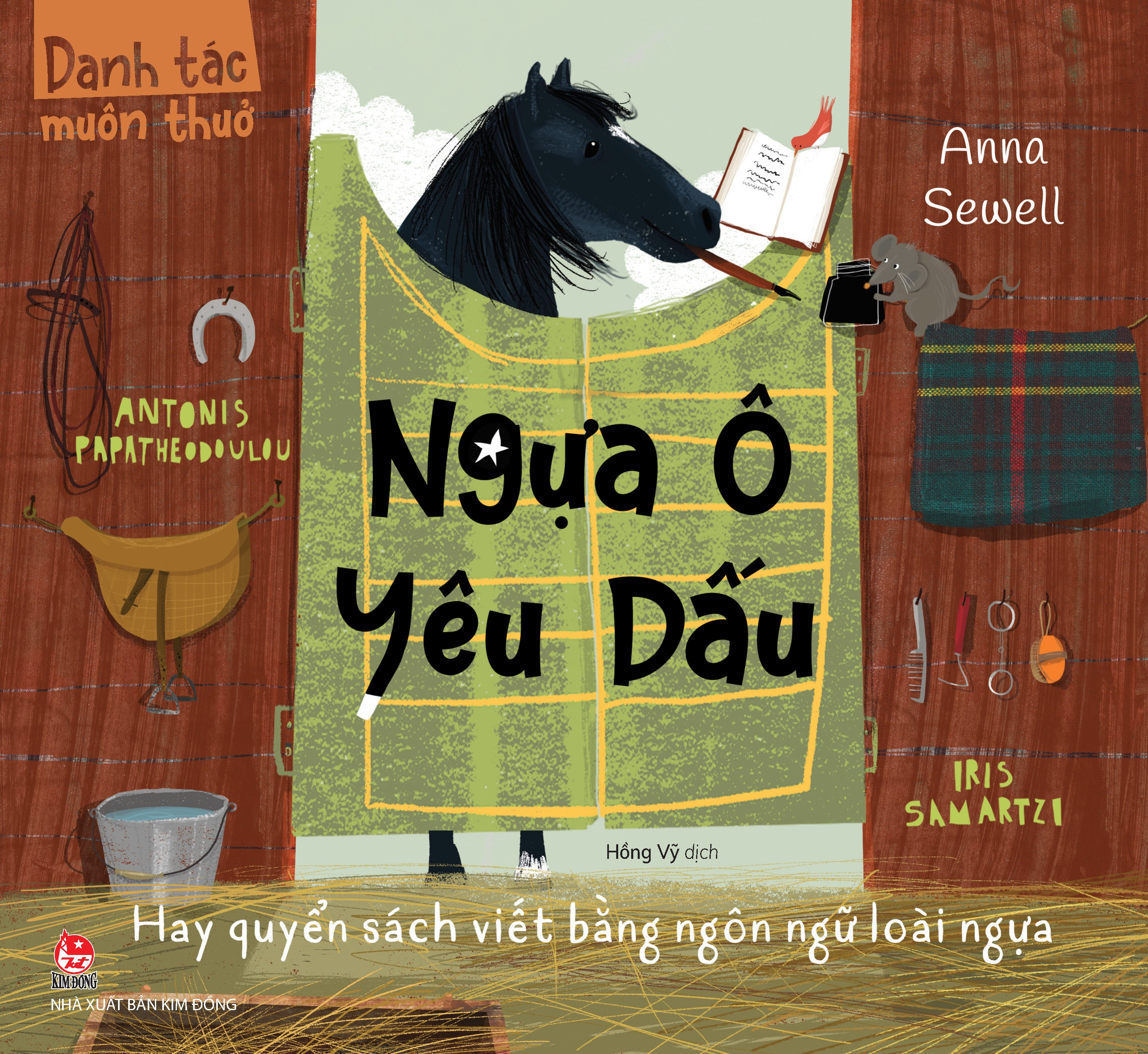 danh tác muôn thuở - ngựa ô yêu dấu hay quyển sách viết bằng ngôn ngữ loài ngựa
