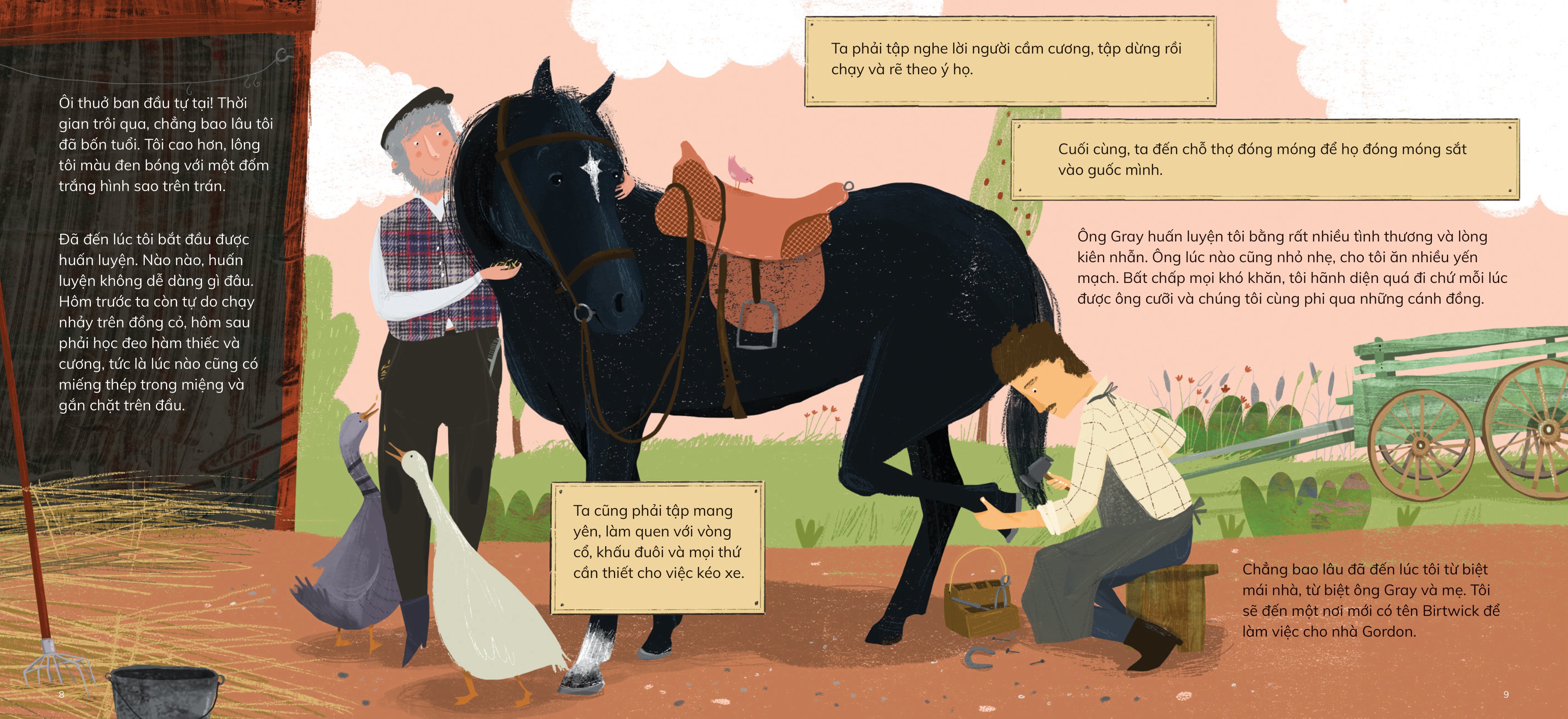 danh tác muôn thuở - ngựa ô yêu dấu hay quyển sách viết bằng ngôn ngữ loài ngựa