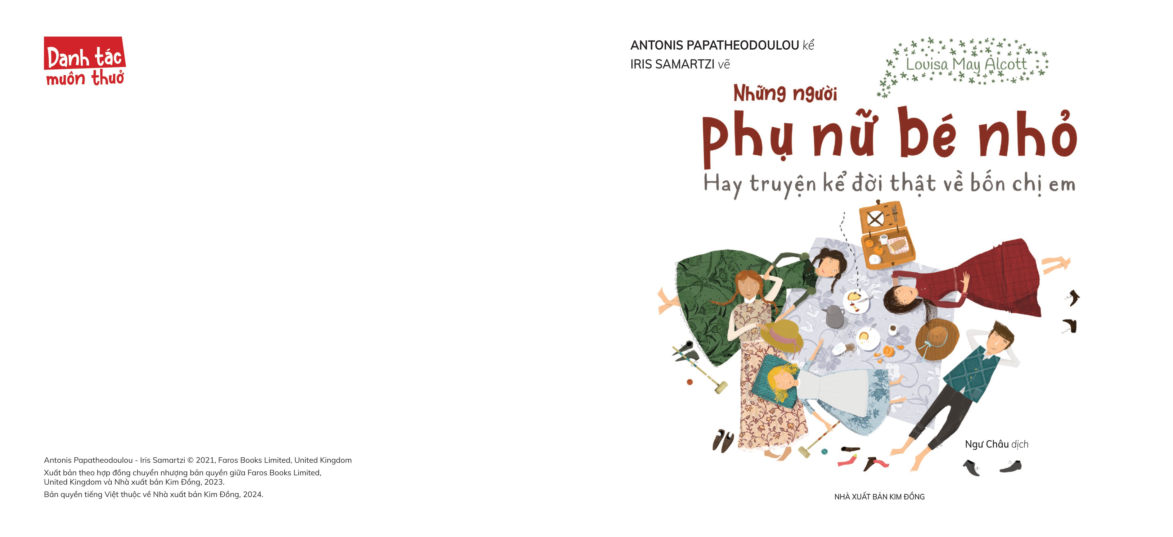 danh tác muôn thuở - những người phụ nữ bé nhỏ hay truyện kể đời thật về bốn chị em