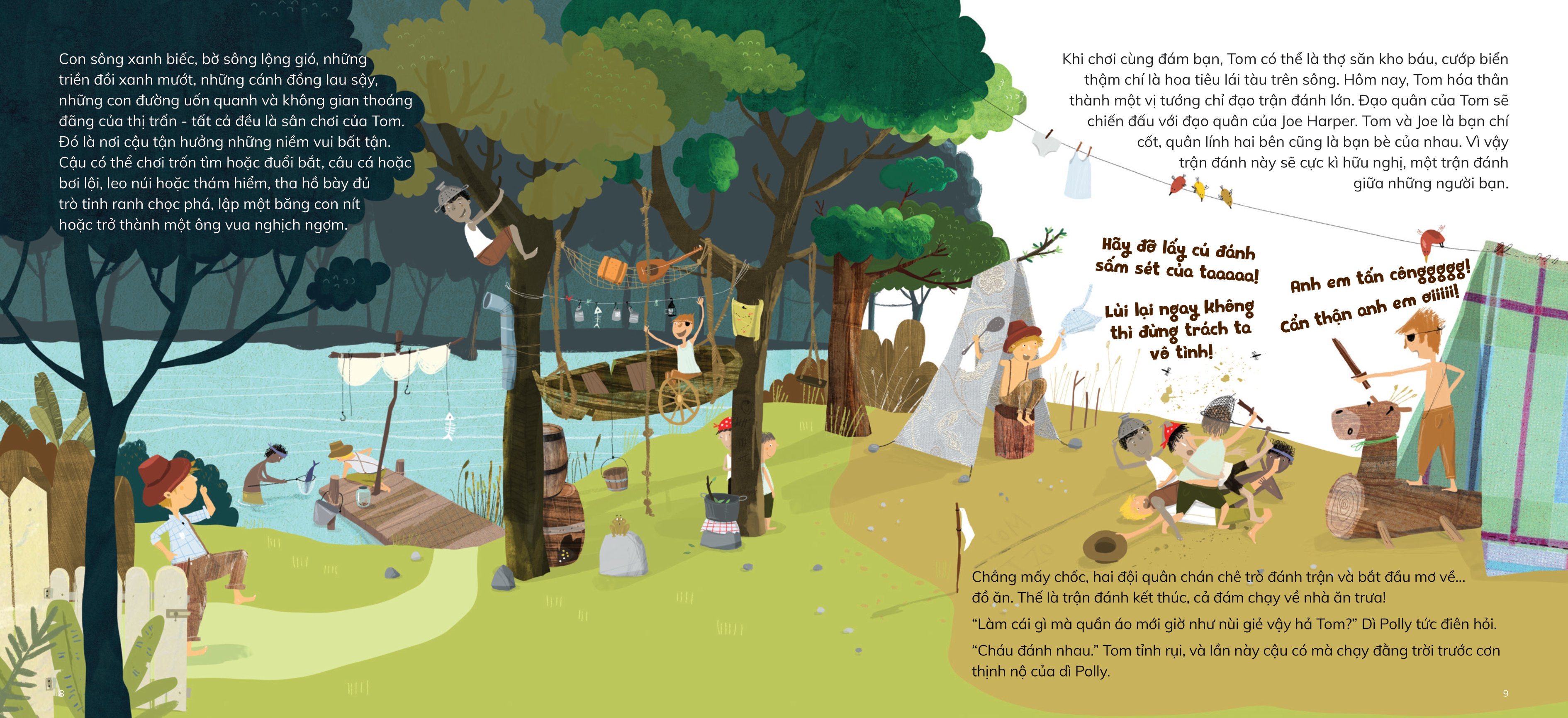 danh tác muôn thuở - tom sawyer hay sân chơi lớn nhất trên đời