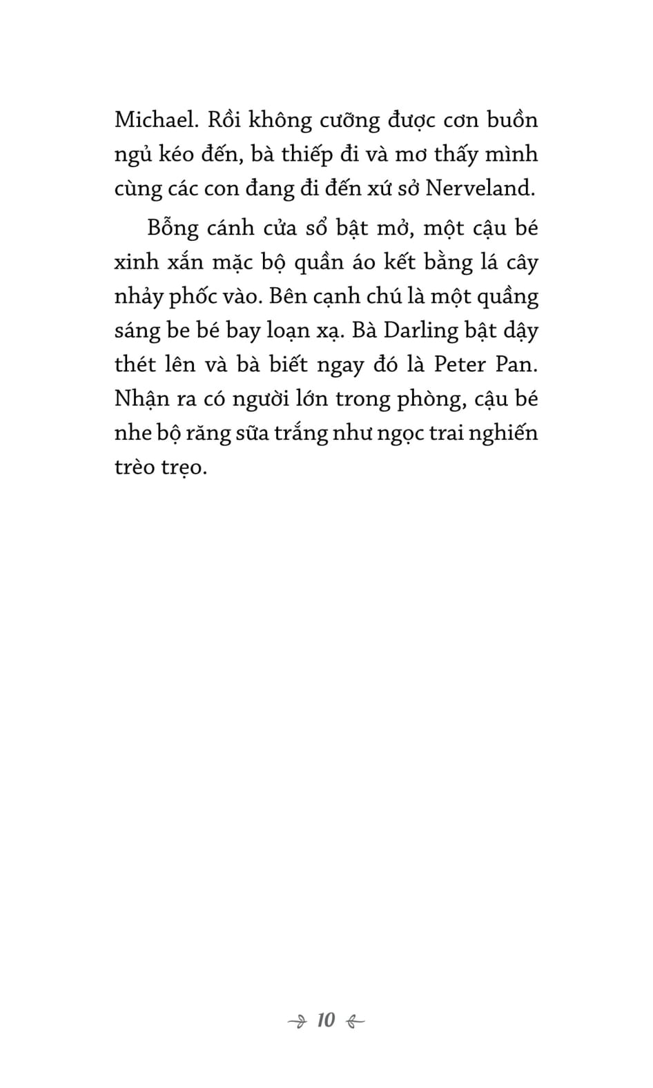 danh tác rút gọn - peter pan cậu bé biết bay