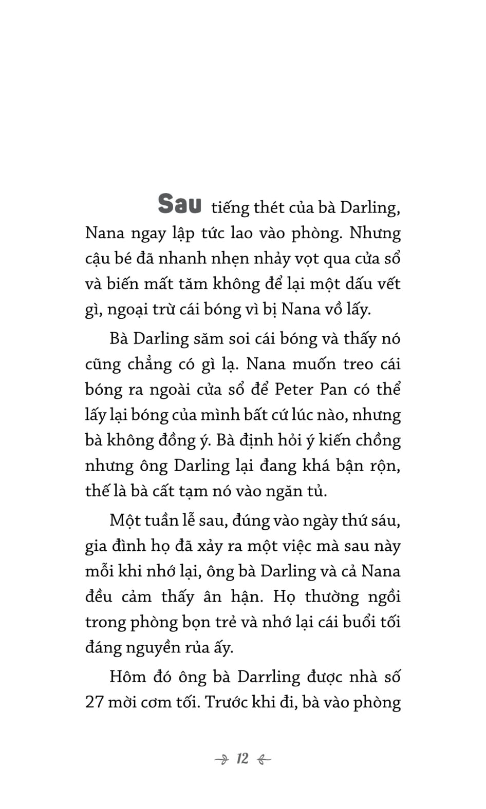 danh tác rút gọn - peter pan cậu bé biết bay