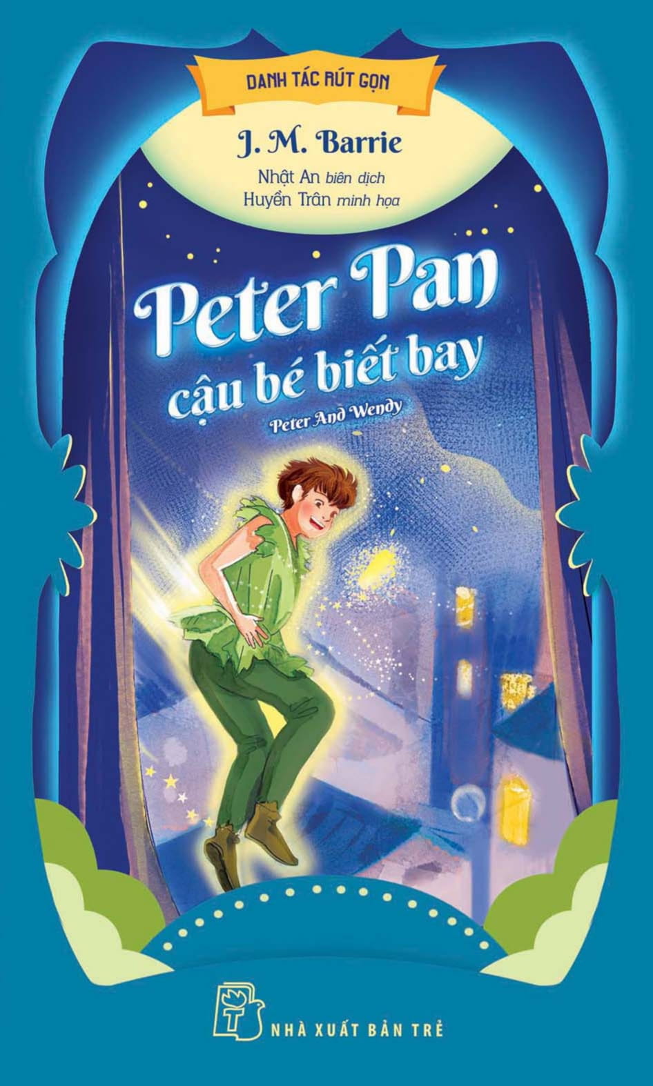 danh tác rút gọn - peter pan cậu bé biết bay