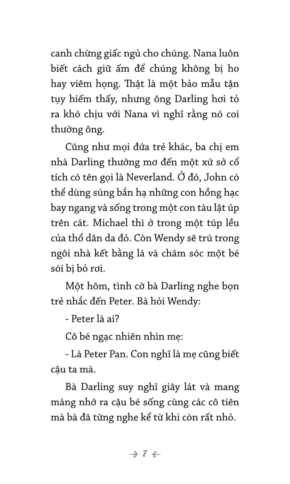 danh tác rút gọn - peter pan cậu bé biết bay