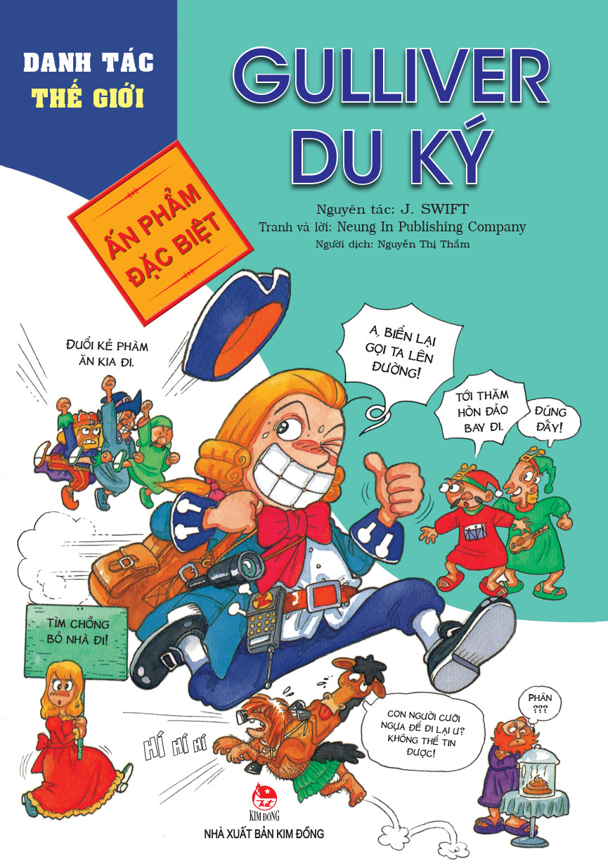 danh tác thế giới - ấn phẩm đặc biệt - gulliver du ký (tái bản 2023)