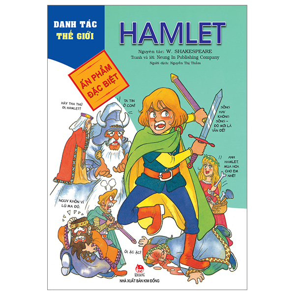 danh tác thế giới - ấn phẩm đặc biệt - hamlet (tái bản 2023)