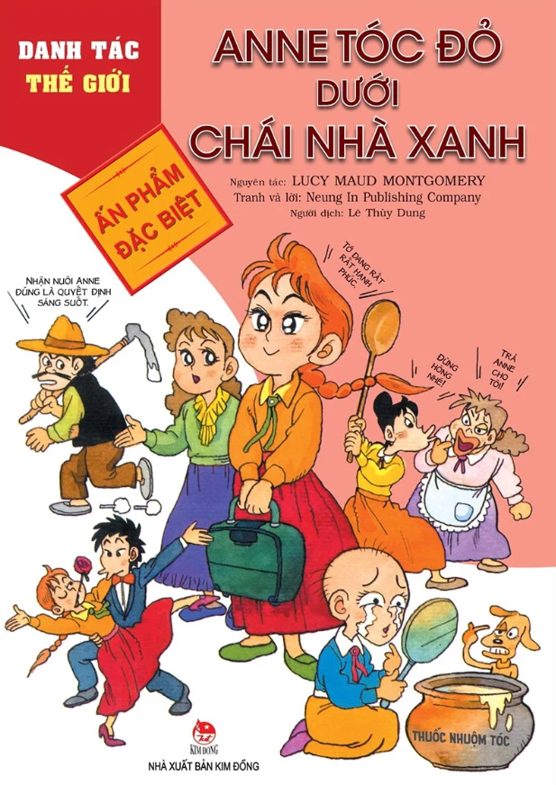 danh tác thế giới - anne tóc đỏ dưới chái nhà xanh