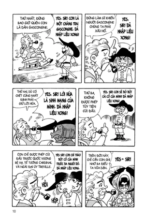 danh tác thế giới - ba người lính ngự lâm