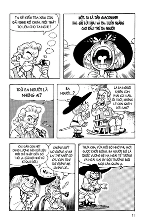 danh tác thế giới - ba người lính ngự lâm