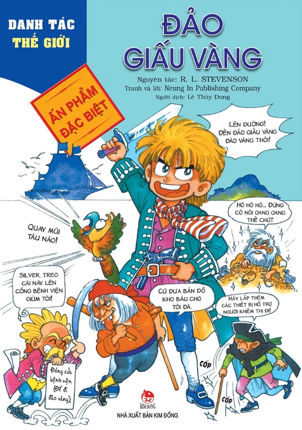 danh tác thế giới - đảo giấu vàng