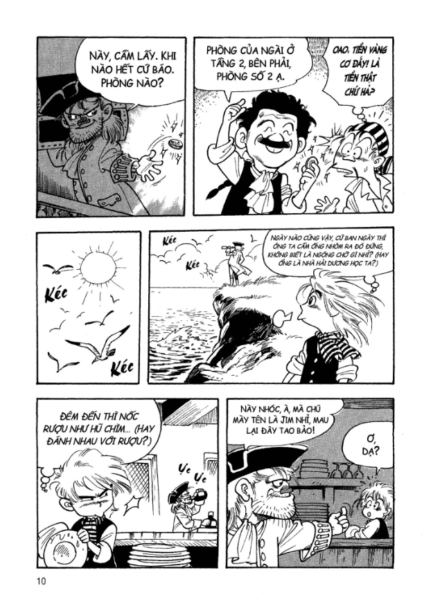 danh tác thế giới - đảo giấu vàng