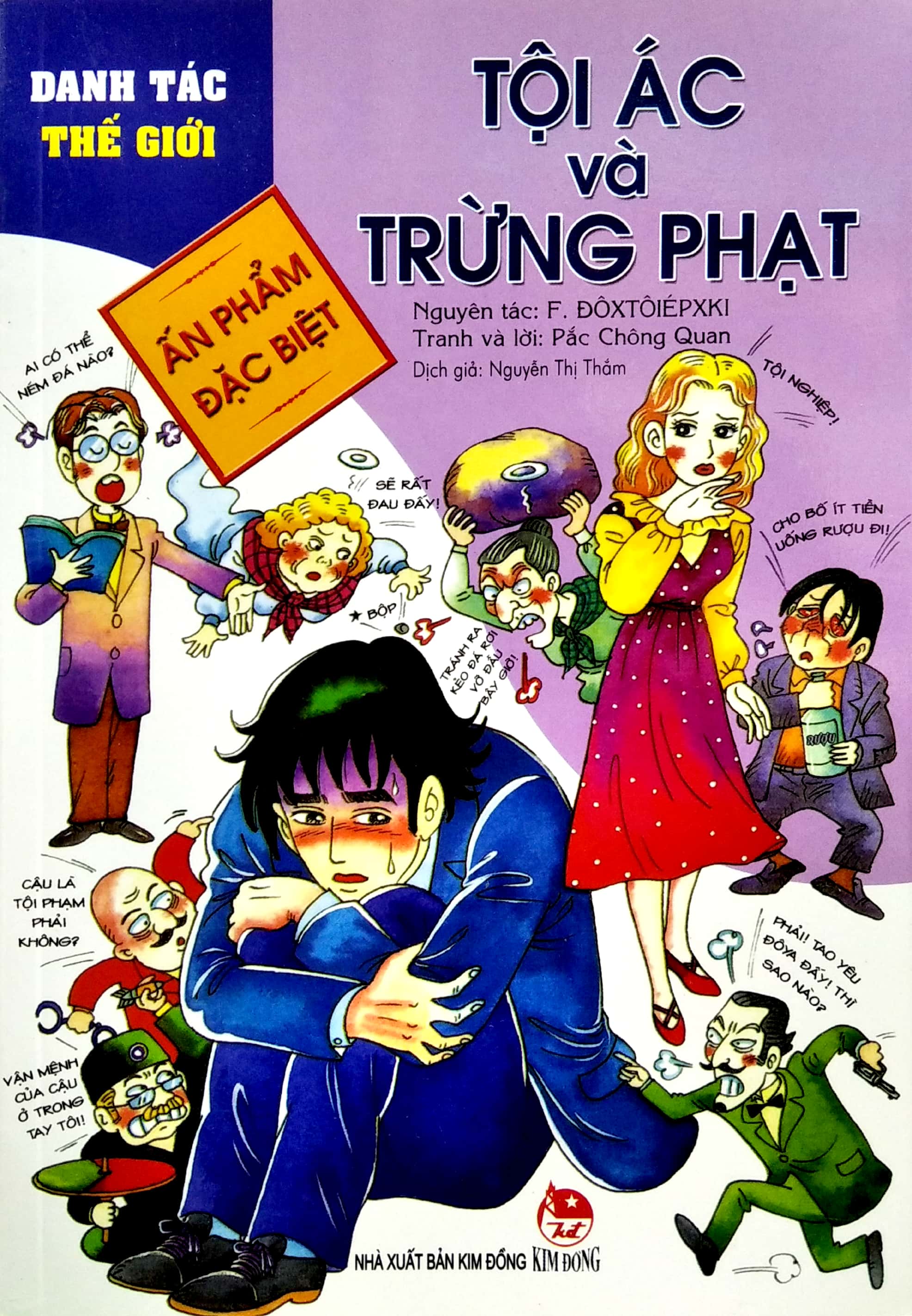 danh tác thế giới - tội ác và trừng phạt (tái bản 2019)